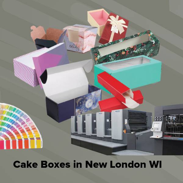 Cake boxes in new london wi