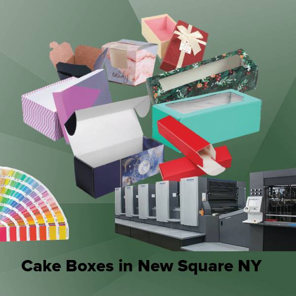 Cake boxes in new square ny