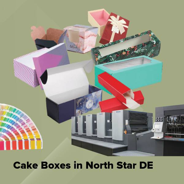 Cake boxes in north star de