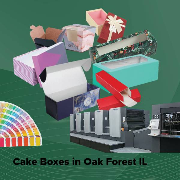 Cake boxes in oak forest il