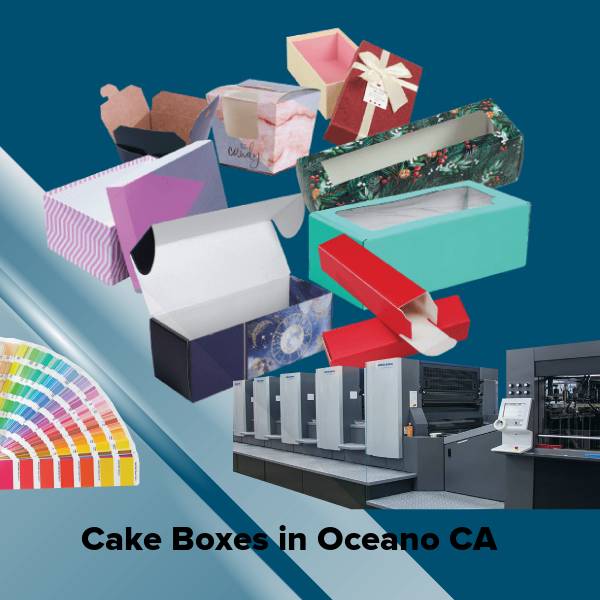 Cake boxes in oceano ca