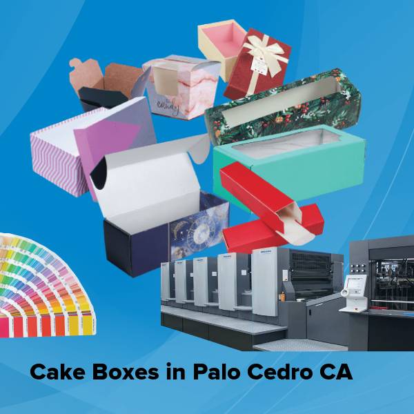 Cake boxes in palo cedro ca