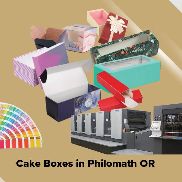 Cake boxes in philomath or