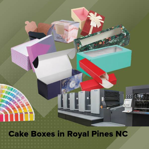 Cake boxes in royal pines nc