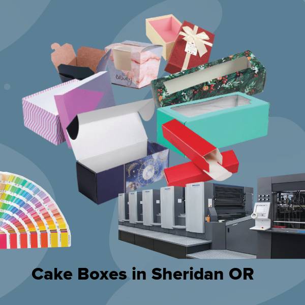 Cake boxes in sheridan or