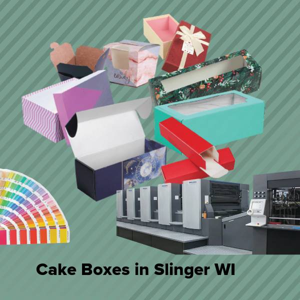 Cake boxes in slinger wi