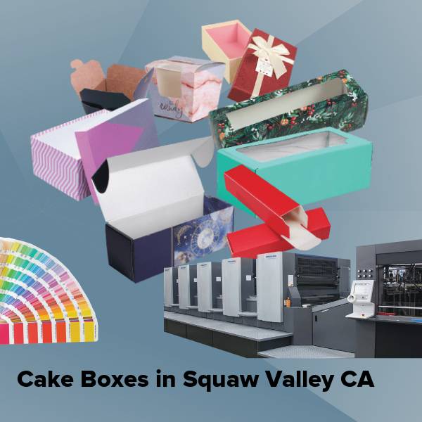 Cake boxes in squaw valley ca