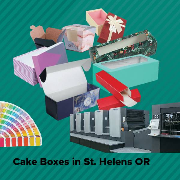 Cake boxes in st. helens or
