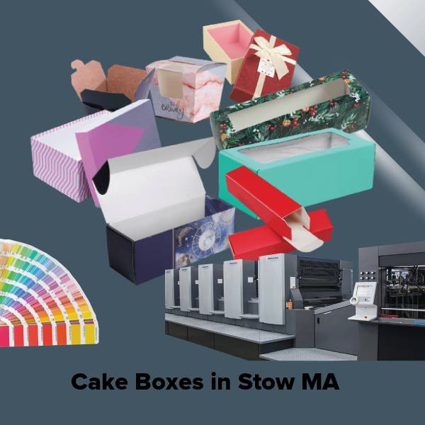 Cake boxes in stow ma