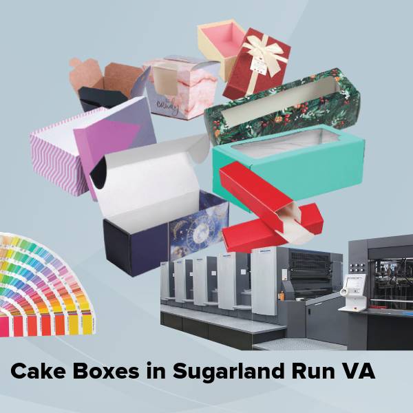 Cake boxes in sugarland run va