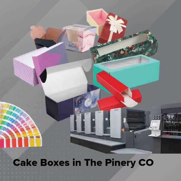 Cake boxes in the pinery co