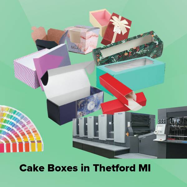 Cake boxes in thetford mi