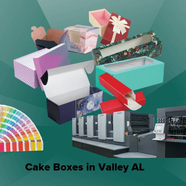 Cake boxes in valley al