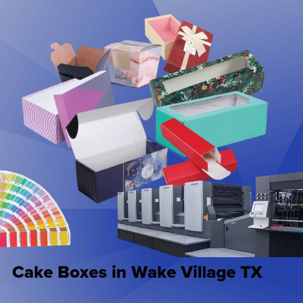 Cake boxes in wake village tx