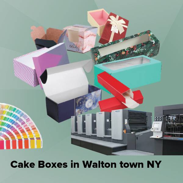 Cake boxes in walton town ny