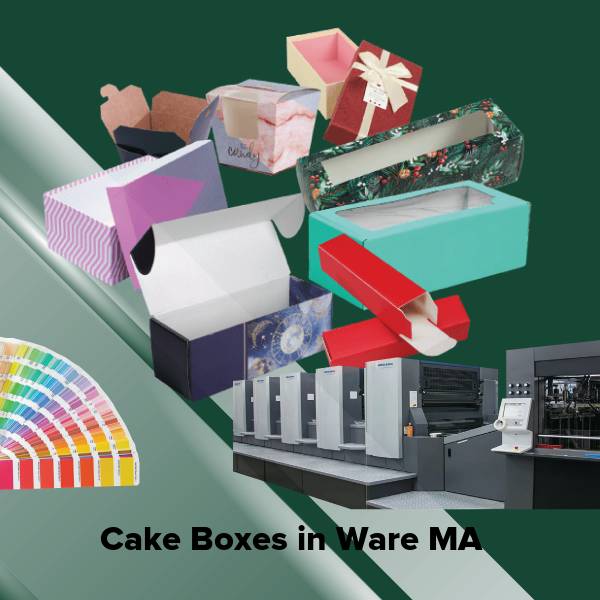 Cake boxes in ware ma