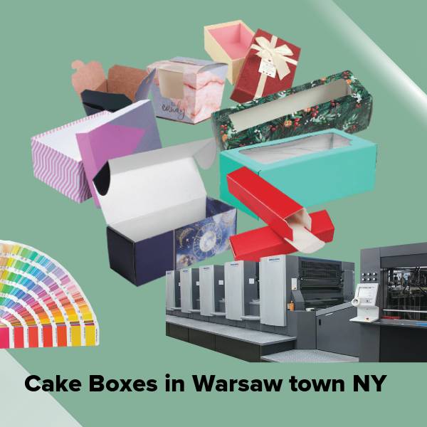 Cake boxes in warsaw town ny