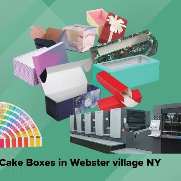 Cake boxes in webster village ny