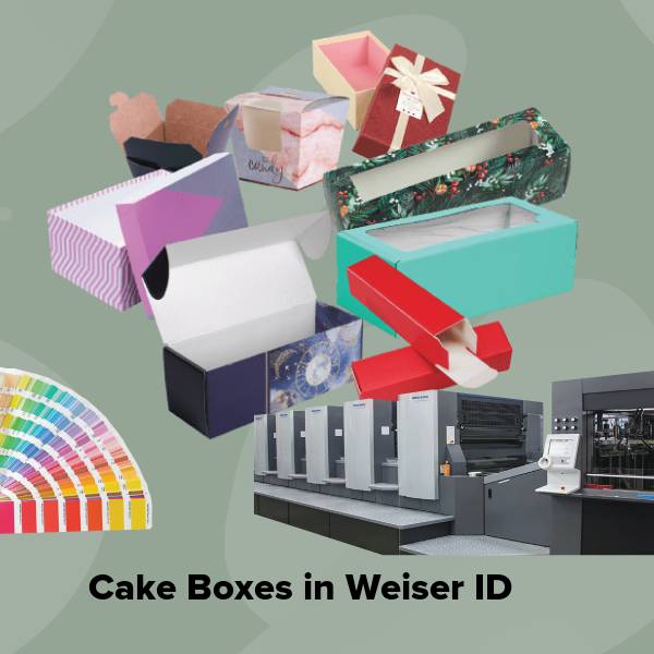 Cake boxes in weiser id
