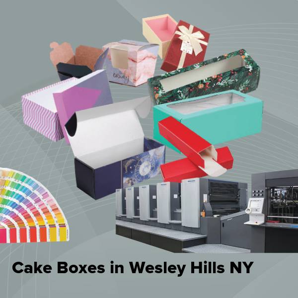 Cake boxes in wesley hills ny