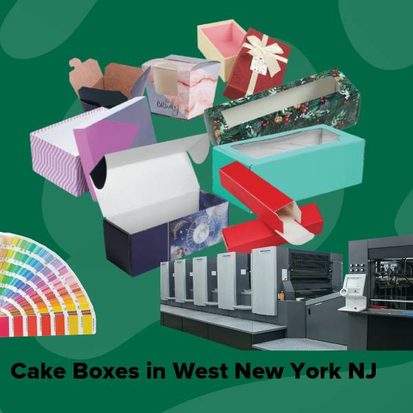 Cake boxes in west new york nj