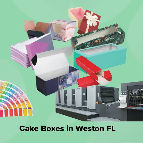 Cake boxes in weston fl