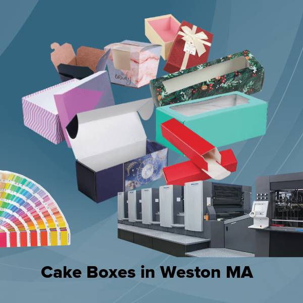 Cake boxes in weston ma