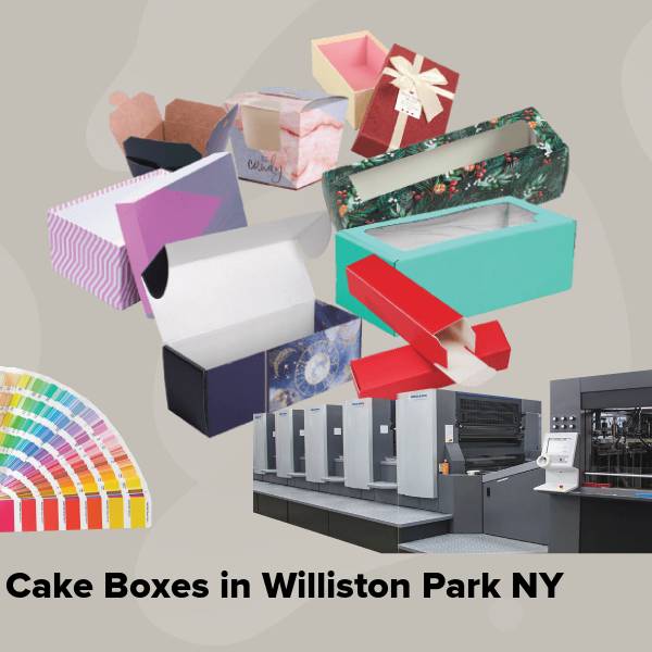 Cake boxes in williston park ny