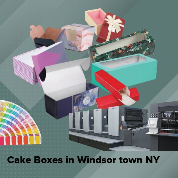 Cake boxes in windsor town ny