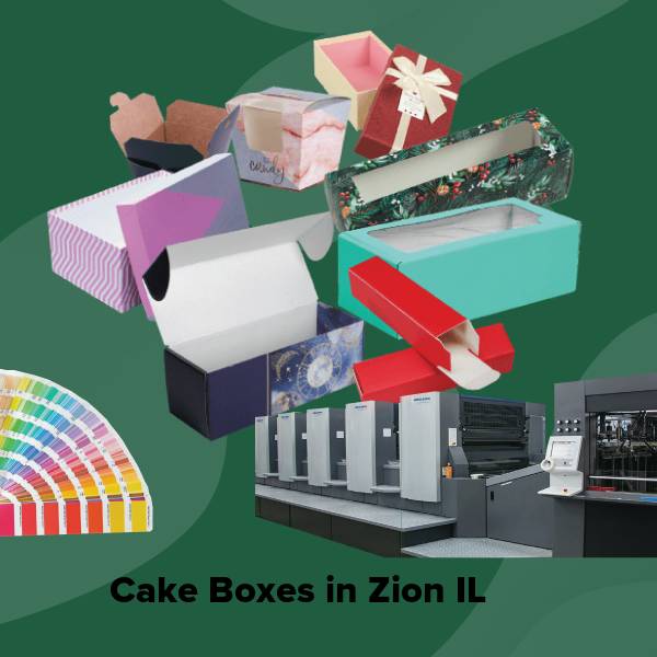 Cake boxes in zion il