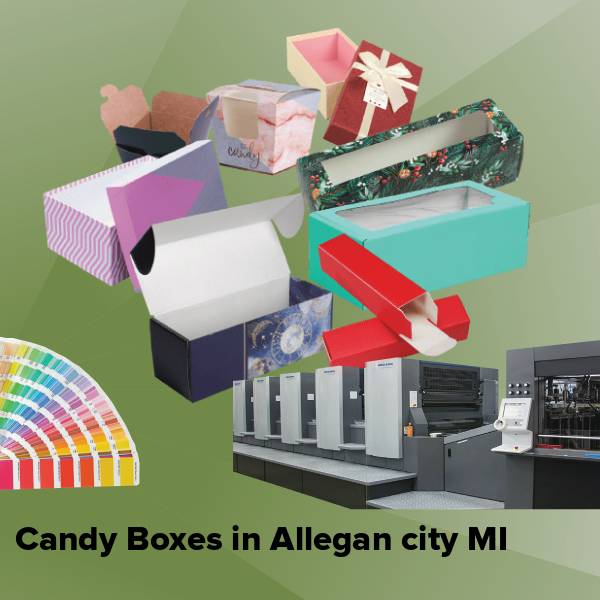 Candy boxes in allegan city mi