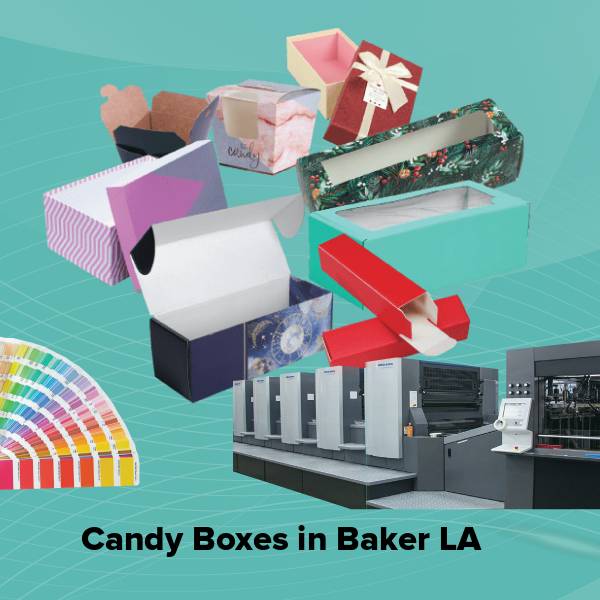 Candy boxes in baker la