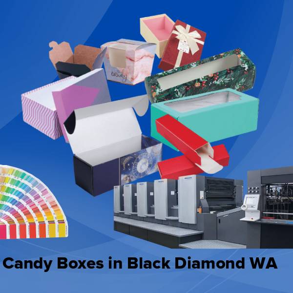 Candy boxes in black diamond wa