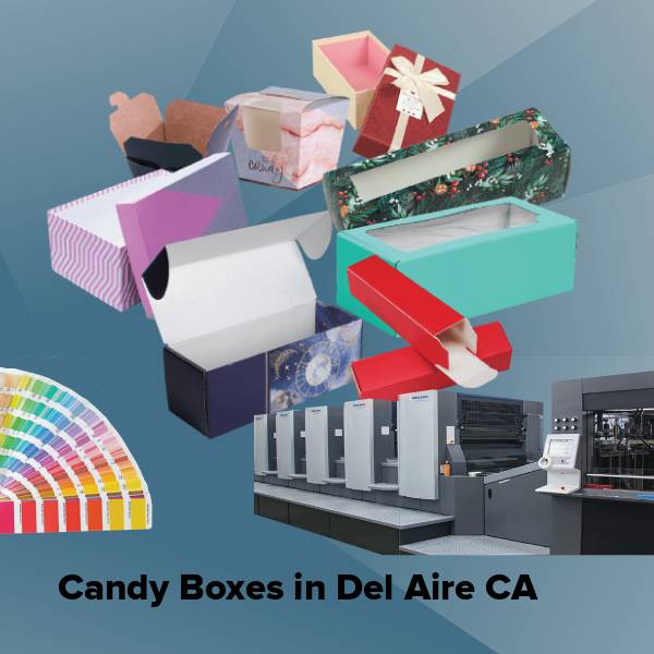 Candy boxes in del aire ca