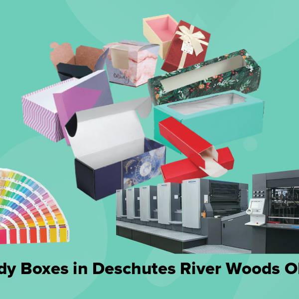 Candy boxes in deschutes river woods or