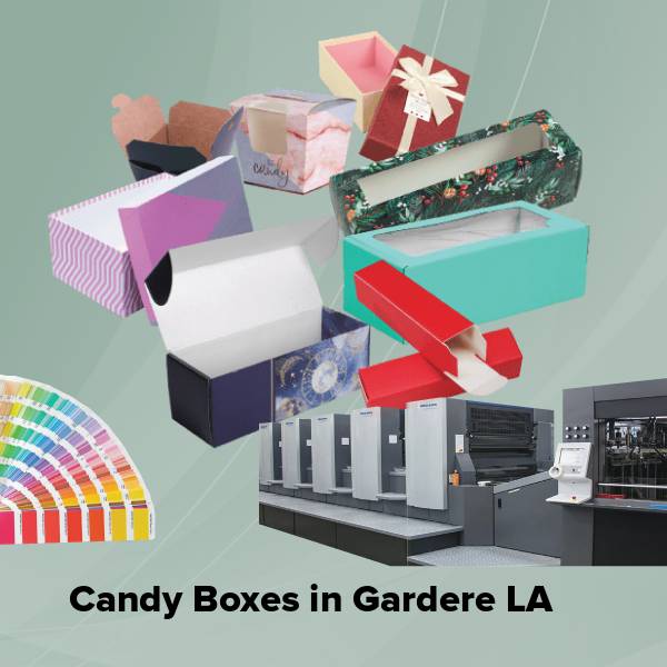 Candy boxes in gardere la