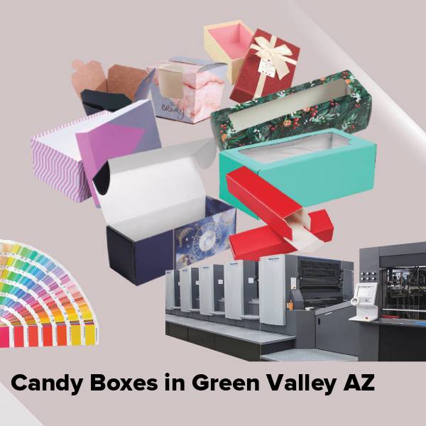 Candy boxes in green valley az