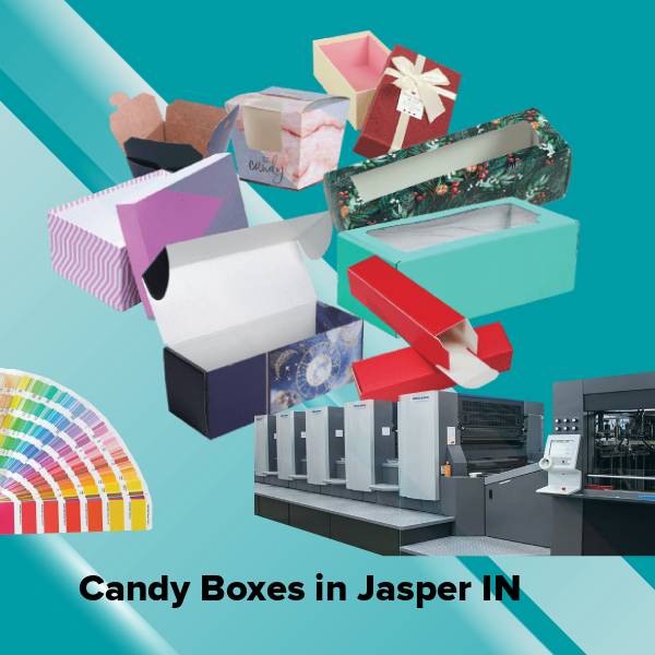 Candy boxes in jasper in
