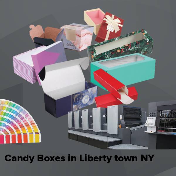 Candy boxes in liberty town ny