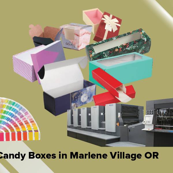 Candy boxes in marlene village or