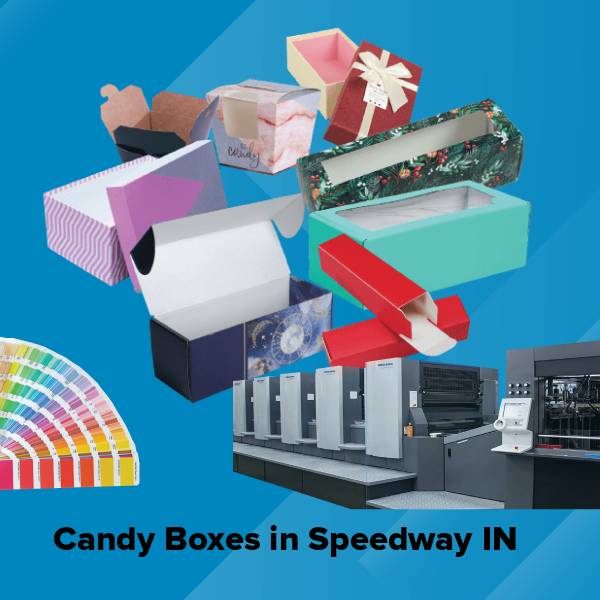 Candy boxes in speedway in