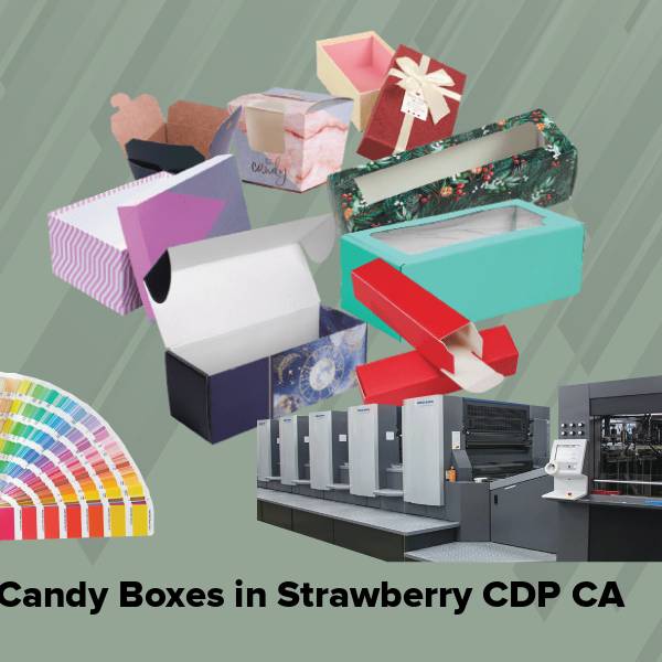 Candy boxes in strawberry cdp ca