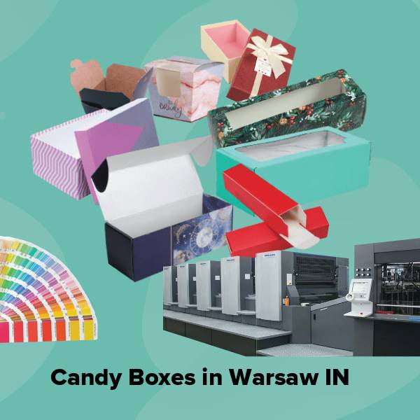Candy boxes in warsaw in
