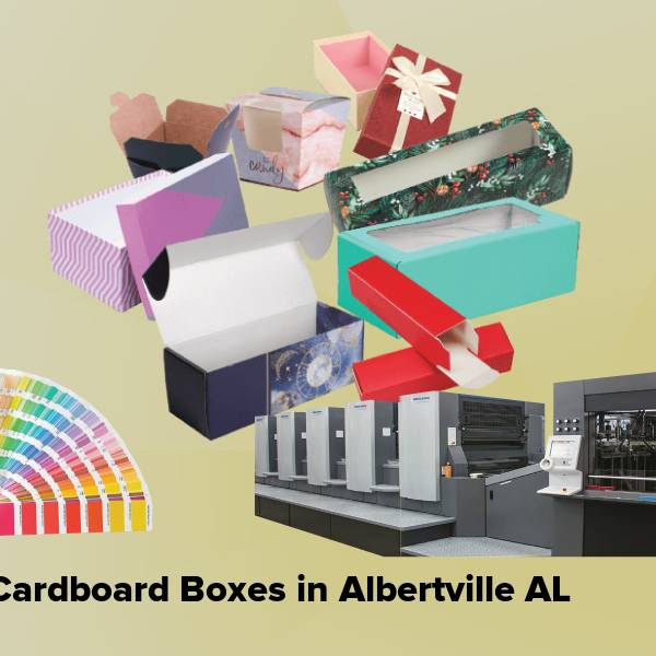 Cardboard boxes in albertville al