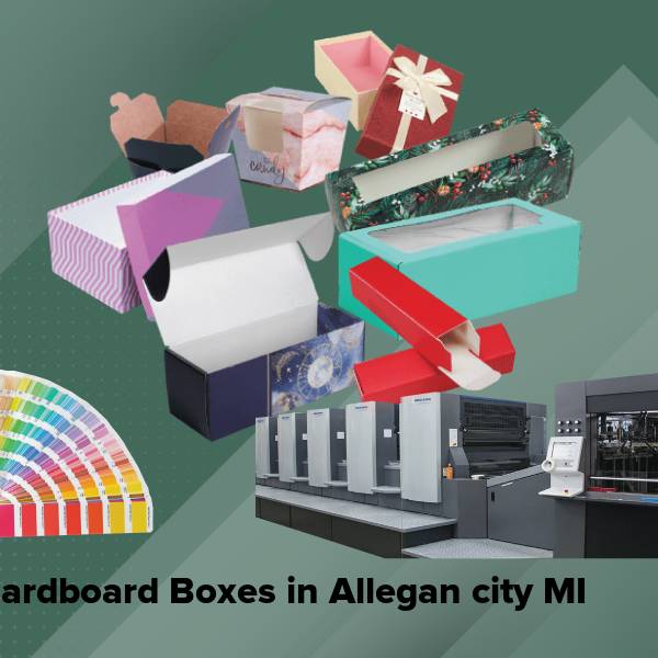 Cardboard boxes in allegan city mi