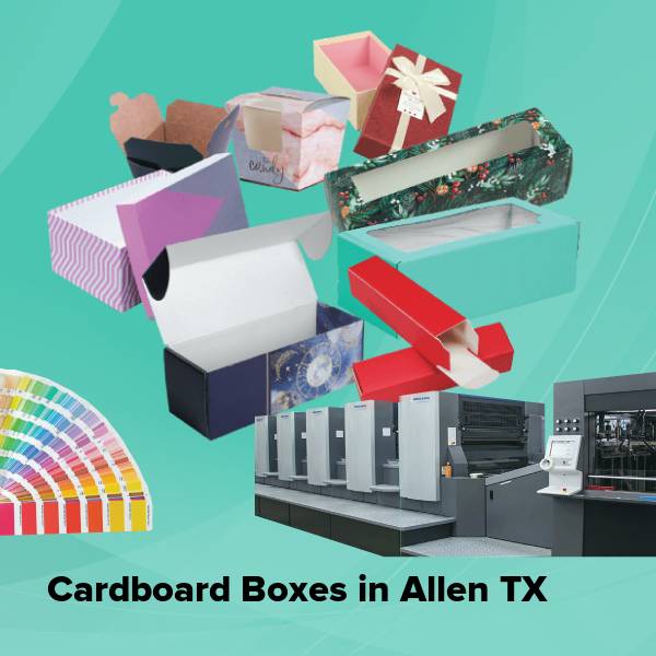 Cardboard boxes in allen tx