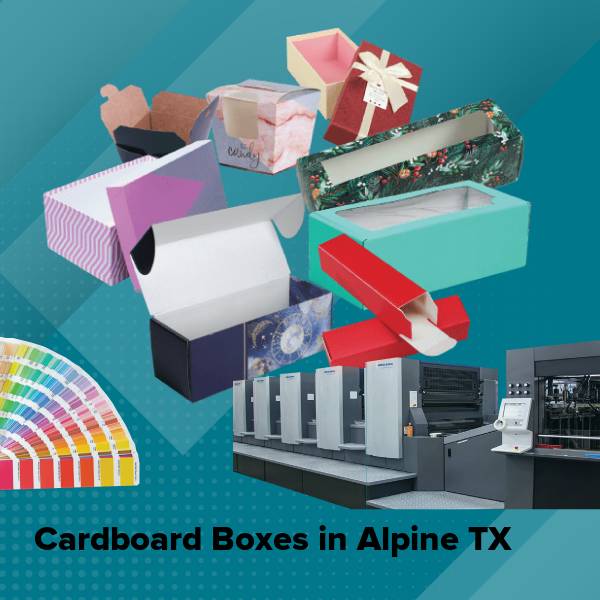 Cardboard boxes in alpine tx