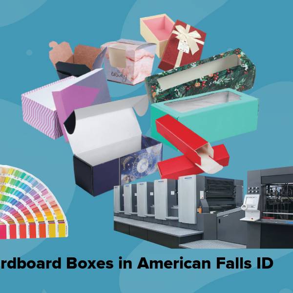 Cardboard boxes in american falls id