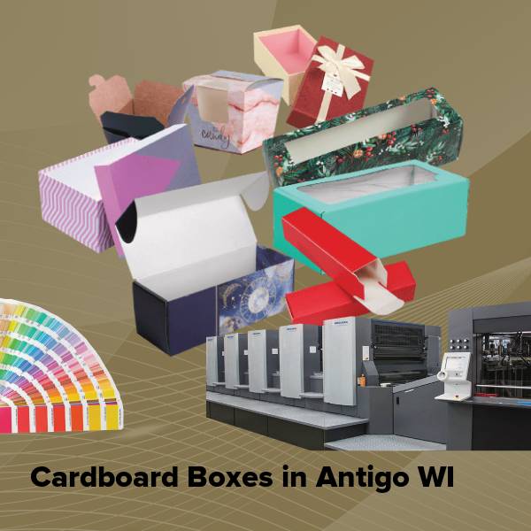 Cardboard boxes in antigo wi