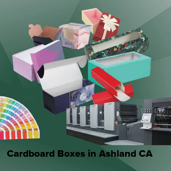 Cardboard boxes in ashland ca